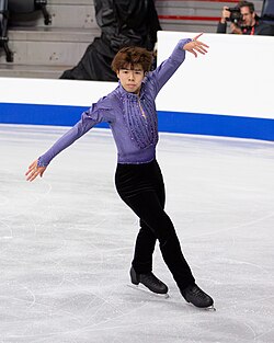 شون ساتو في Skate Canada 2024