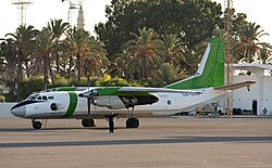 طائرة An-26 هبوط