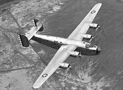مخطط تصميم طائرة B-24