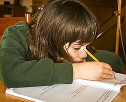 أدوات دراسية وكتب