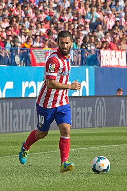 أردا توران مع أتلتيكو مدريد